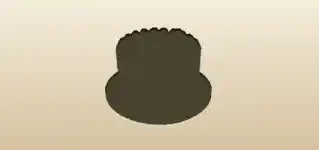 Cake silhouette