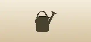 Watering Can silhouette
