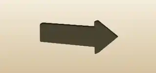 Direction Sign silhouette