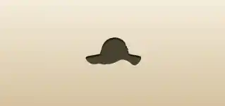Straw Hat silhouette