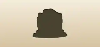 Cake silhouette