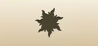Sun silhouette