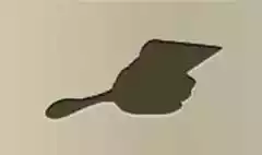 アイスクリームのシルエット