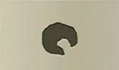 クロワッサンのシルエット
