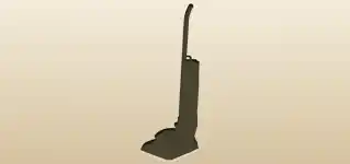 掃除機のシルエット