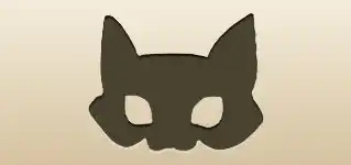 仮面のシルエット