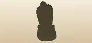 サボテンのシルエット