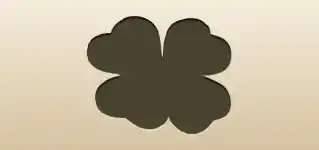 Four-leaf Clover silhouette