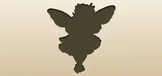 Fairy silhouette