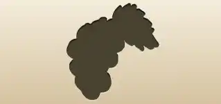 Grapes silhouette