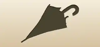 Umbrella silhouette