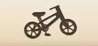 自転車のシルエット