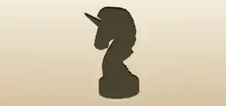 Unicorn silhouette