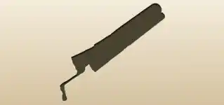 Glue Brushes silhouette