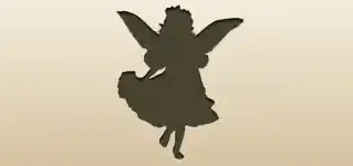 Fairy silhouette