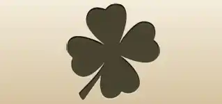 Four-leaf Clover silhouette