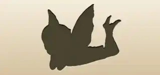 Fairy silhouette