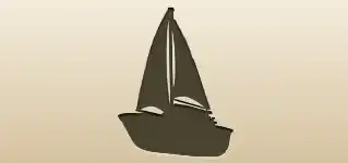Boat silhouette