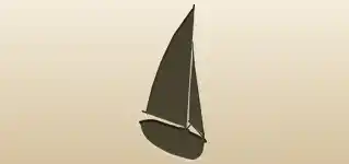 Boat silhouette