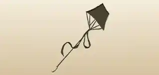 Kite silhouette