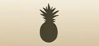 Pineapple silhouette
