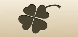 Four-leaf Clover silhouette