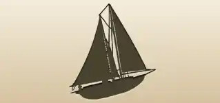 Boat silhouette