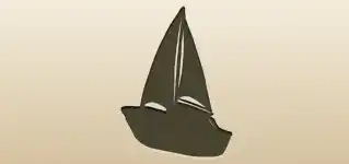 Boat silhouette