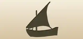 Boat silhouette