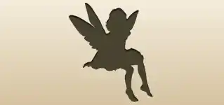 Fairy silhouette