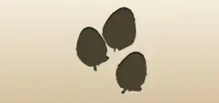 Strawberries silhouette