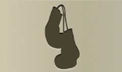 Boxing Gloves silhouette