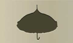 Parasol silhouette
