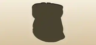 コイン入りの袋