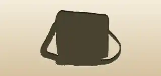 郵便配達員のカバン