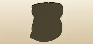 コイン入りの袋