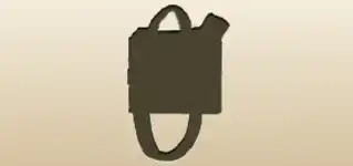 郵便配達員のカバン