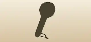 Scrub Brush silhouette