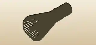 Bamboo Whisk silhouette