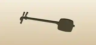 Shamisen silhouette