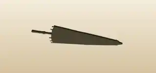 Oil-Paper Umbrella silhouette