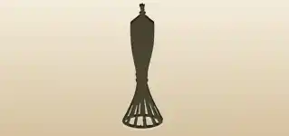 Bamboo Torch silhouette