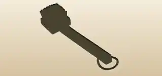 Scrub Brush silhouette