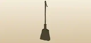 Broom silhouette