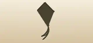 Kite silhouette
