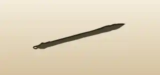 Calligraphy Brush silhouette