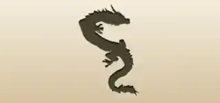 Dragon silhouette