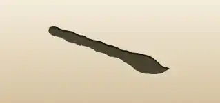 Calligraphy Brush silhouette