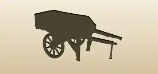 Wheelbarrow silhouette