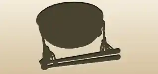 Drum silhouette